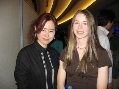 Yuki Kajiura and Himeka
Yuki with Canadian Japanese singer, Himeka.
Keywords: Yuki Kajiura Himeka