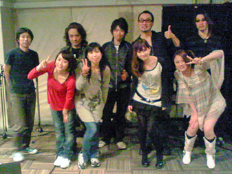 YK Blog - YK Live #1 Staff
Band and uta-himes at YK Live #1.
Keywords: live WAKANA Yuriko Kaida KEIKO KAORI