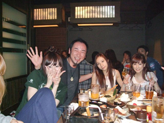 Yuki Kajiura Blog Post 15-06-2010
Party after Live vol.6 at JCB Hall
Keywords: Kaori Jr Hikaru Keiko