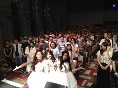 Kalafina Blog 2012.08.14
Kalafina's live in Osaka for release of moonfesta
Keywords: kalafina blog 2012 2012.08.14 moonfesta osaka